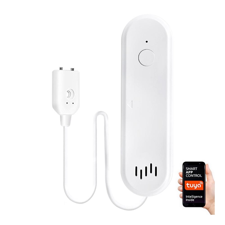 Detetor de fuga de água 2xAAA Wi-Fi Tuya