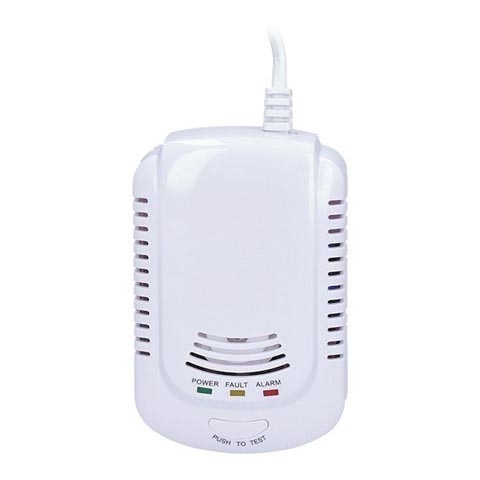 Detetor de fuga de gás inflamável 85 dB 230V