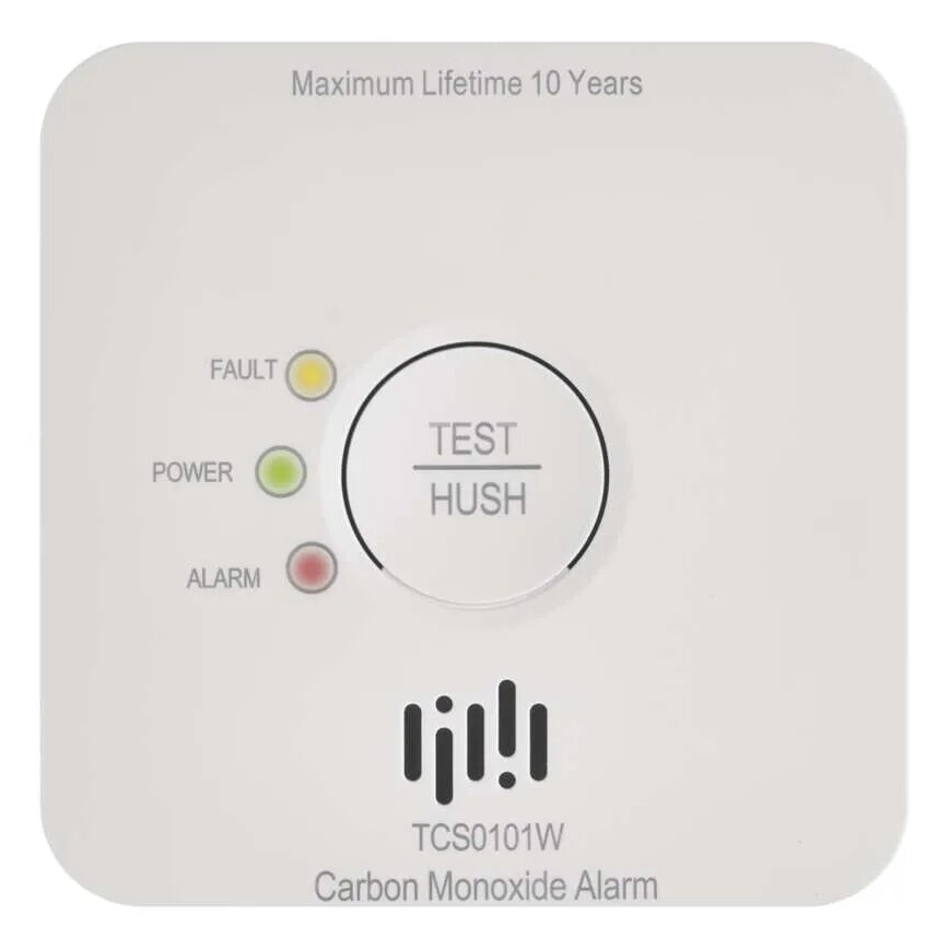 Detetor de monóxido de carbono GoSmart 2xAA Wi-Fi Tuya