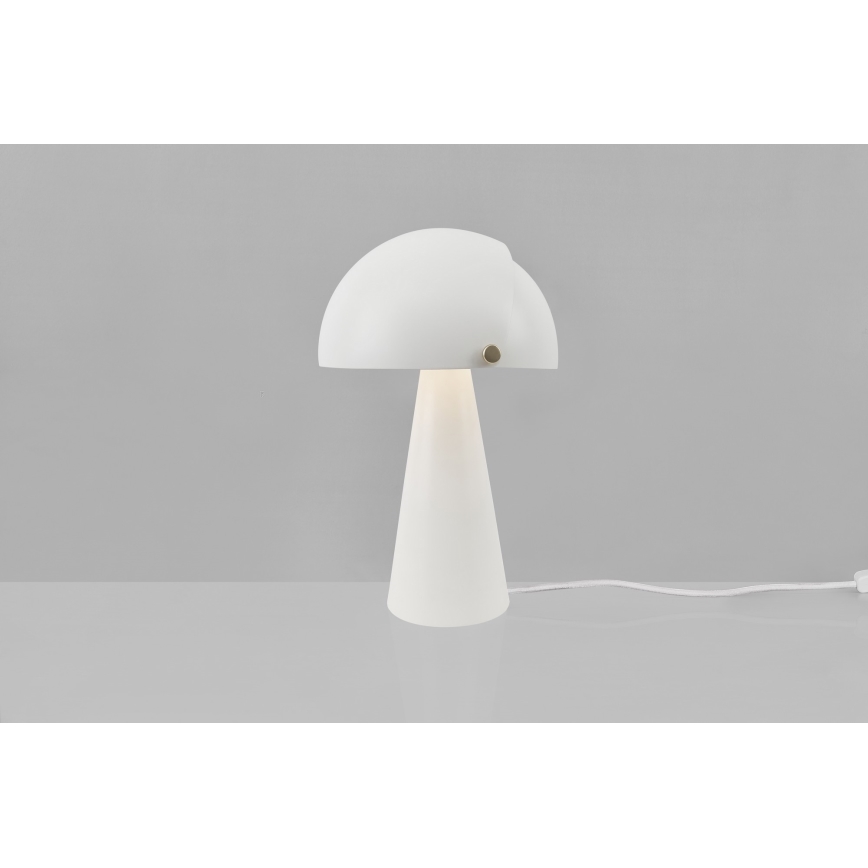 DFTP by Nordlux - Candeeiro de mesa com iluminação regulável ALIGN 1xE27/25W/230V branco