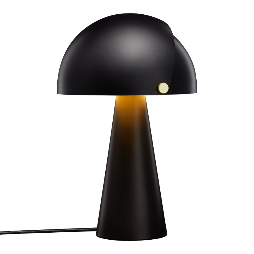 DFTP by Nordlux - Candeeiro de mesa com iluminação regulável ALIGN 1xE27/25W/230V preto