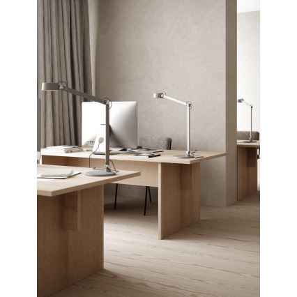 DFTP by Nordlux - Candeeiro de mesa táctil LED com regulação 3v1 NOBU LED/9W/230V cinzento