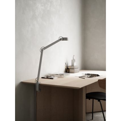 DFTP by Nordlux - Candeeiro de mesa táctil LED com regulação 3v1 NOBU LED/9W/230V cinzento
