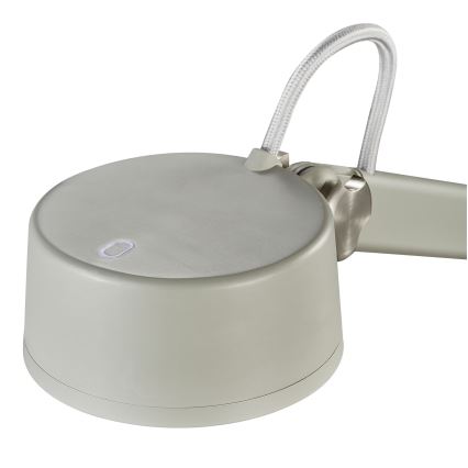 DFTP by Nordlux - Candeeiro de mesa táctil LED com regulação 3v1 NOBU LED/9W/230V cinzento
