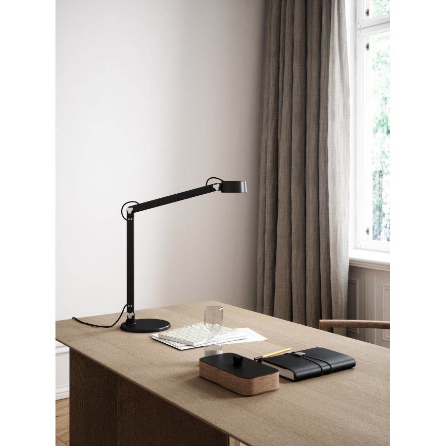 DFTP by Nordlux - Candeeiro de mesa táctil LED com regulação 3v1 NOBU LED/9W/230V preto