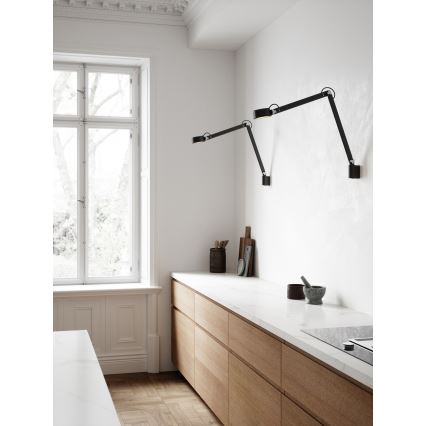 DFTP by Nordlux - Candeeiro de mesa táctil LED com regulação 3v1 NOBU LED/9W/230V preto