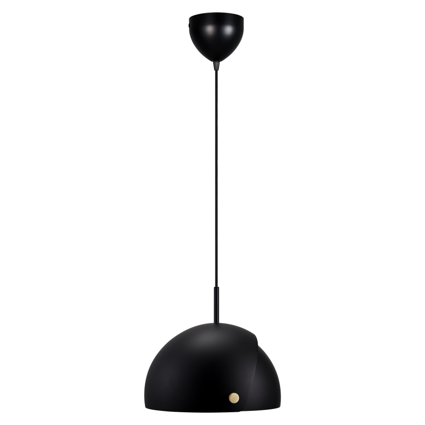 DFTP by Nordlux - Candeeiro suspenso com iluminação regulável ALIGN 1xE27/15W/230V preto