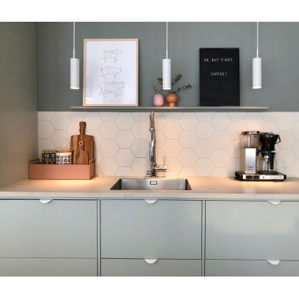 DFTP by Nordlux - Candeeiro suspenso MIB 1xGU10/8W/230V branco