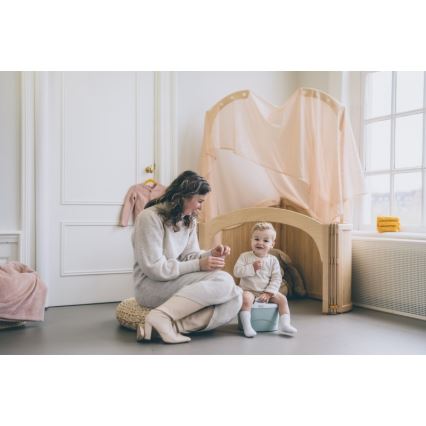 DiaperChamp - Assento para casa de banho 3em1 POTTYCHAMP cinzento