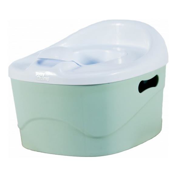 DiaperChamp - Assento para casa de banho 3em1 POTTYCHAMP verde