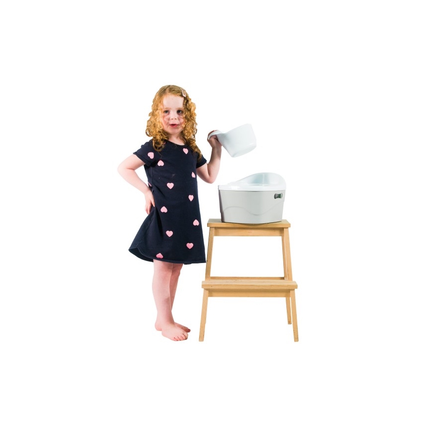 DiaperChamp - Assento para casa de banho 3em1 POTTYCHAMP verde