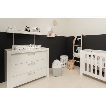 DiaperChamp - Caixote do lixo para fraldas ONE cinzento