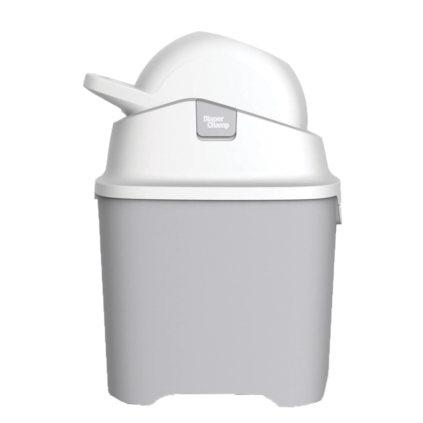 DiaperChamp - Caixote do lixo para fraldas ONE cinzento