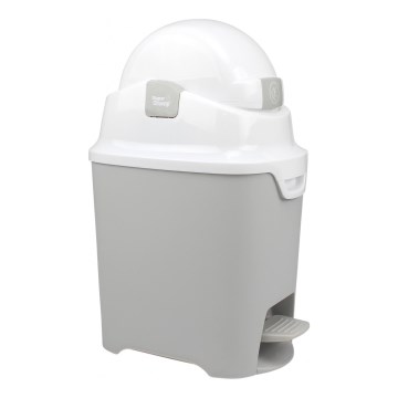 DiaperChamp - Caixote do lixo para fraldas ONE HANDSFREE cinzento