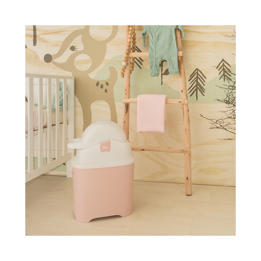 DiaperChamp - Caixote do lixo para fraldas ONE rosa