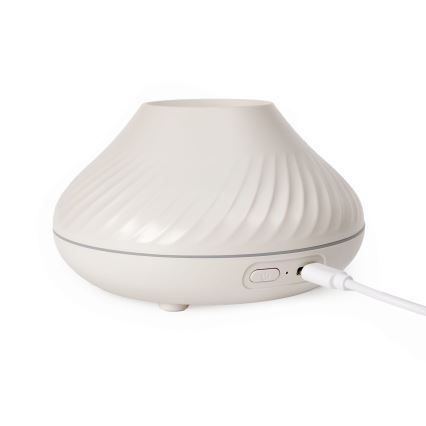 Difusor de aromas LED RGB com imitação de chamas LED/6,5W/5V 130ml branco