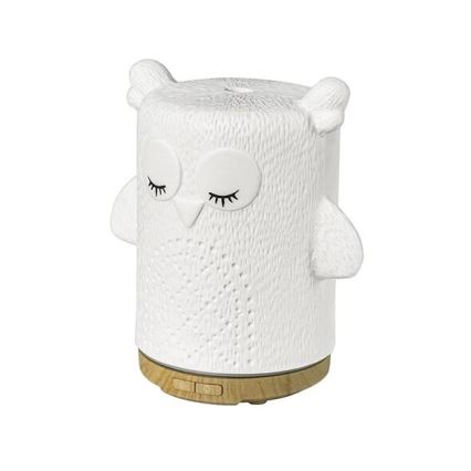 Difusor de aromas LED RGBW LED/8W/230V 100 ml coruja
