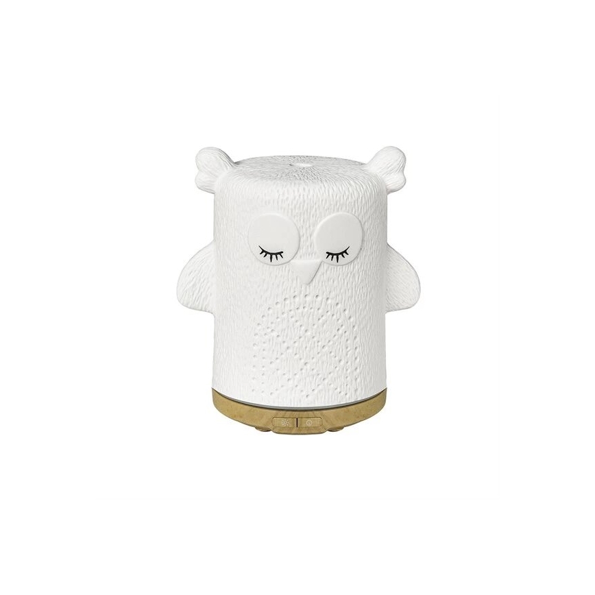 Difusor de aromas LED RGBW LED/8W/230V 100 ml coruja