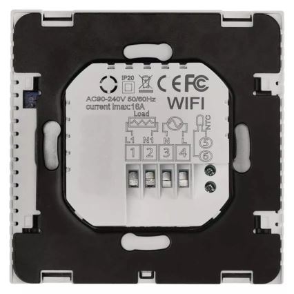 Digital termostato para aquecimento do pavimento GoSmart 230V/16A Wi-Fi Tuya