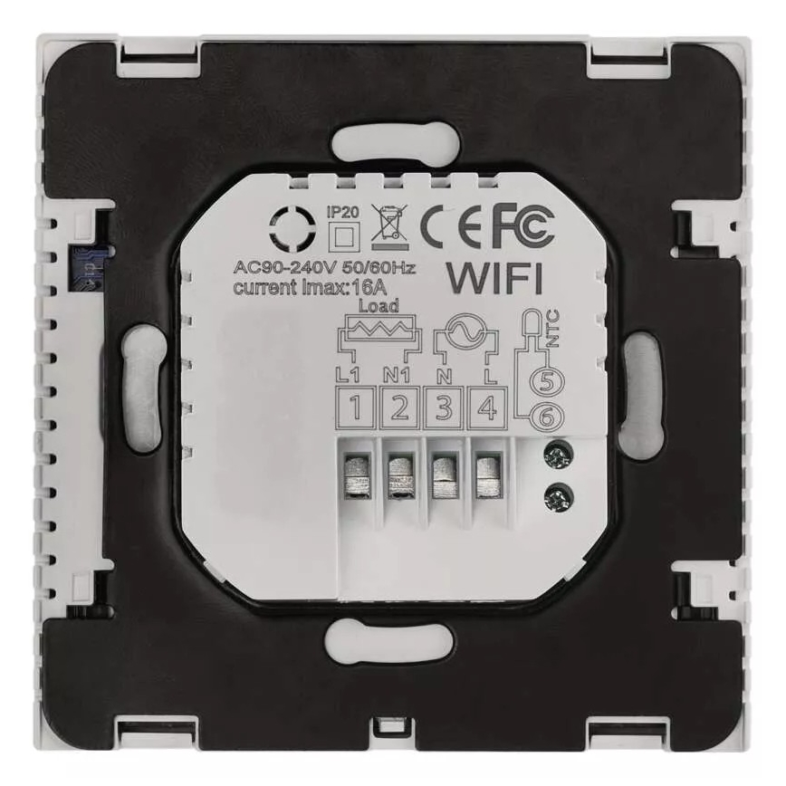 Digital termostato para aquecimento do pavimento GoSmart 230V/16A Wi-Fi Tuya