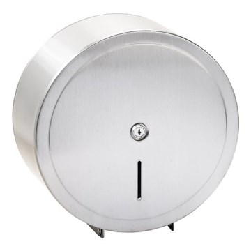 Dispensador de papel 31x32,5 cm inox/prateado