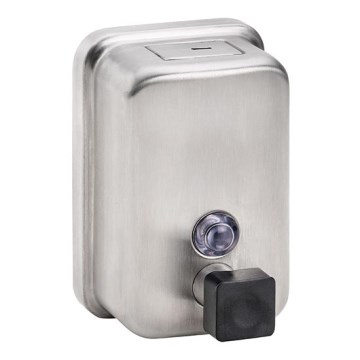 Dispensador de sabão 9,7x15 cm inox/prateado