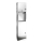 Dispenser de toalhas 31x122,5 cm aço inoxidável/prateado
