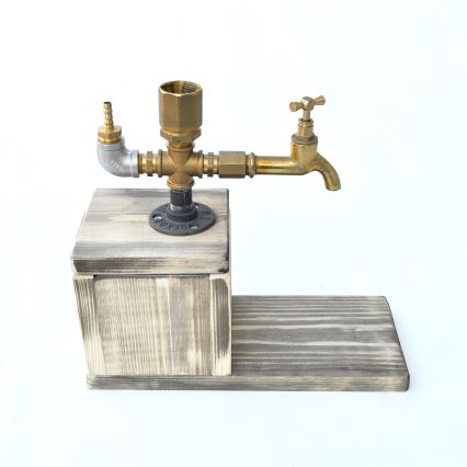 Distribuidor de bebidas 30x32 cm dourado/abeto