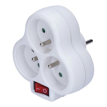Divisor de fichas 3x10A/230V