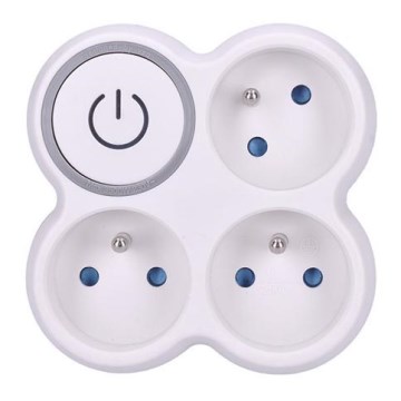 Divisor de tomadas 3x10A/230V