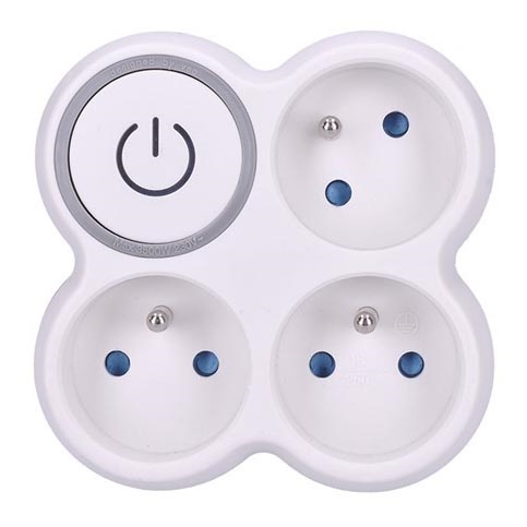 Divisor de tomadas 3x10A/230V
