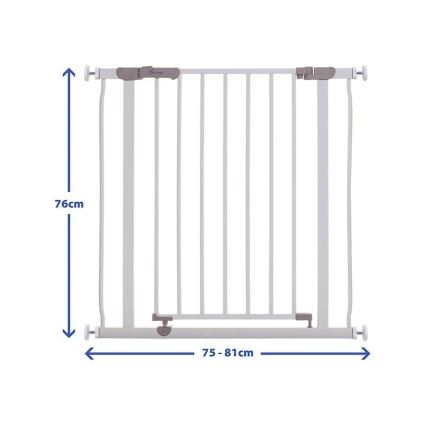Dreambaby - Barreira de segurança AVA 75-81 cm branco