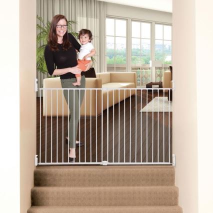 Dreambaby - Barreira de segurança BROADWAY 76-134,5 cm branco