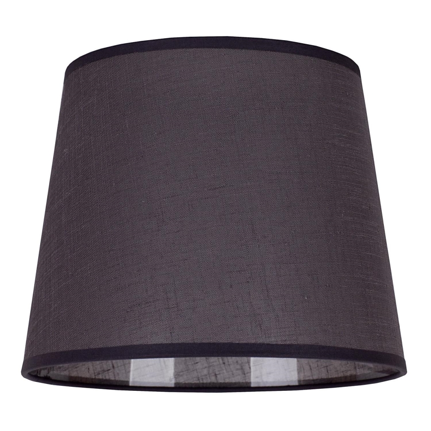 Duolla - Abajur para candeeiro de mesa CLASSIC M E27 diâmetro 24 cm antracite