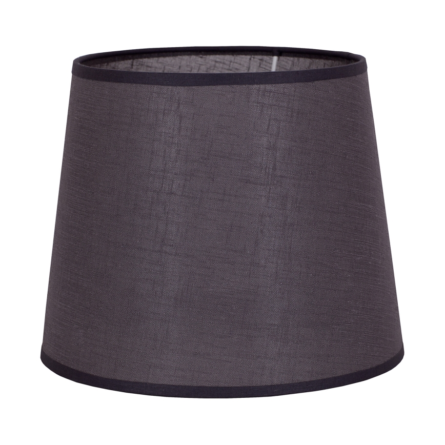 Duolla - Abajur para candeeiro de mesa CLASSIC M E27 diâmetro 24 cm antracite