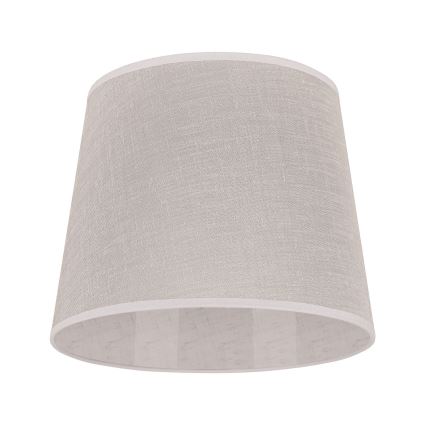 Duolla - Abajur para candeeiro de mesa CLASSIC M E27 diâmetro 24 cm bege
