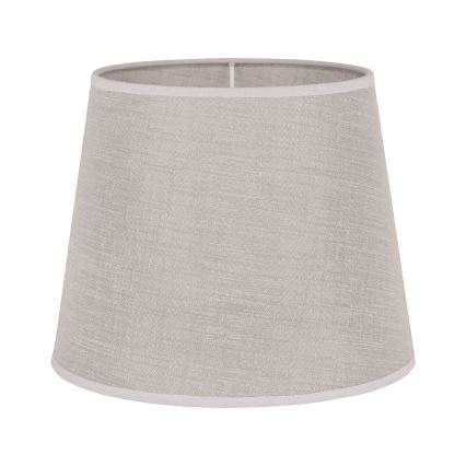 Duolla - Abajur para candeeiro de mesa CLASSIC M E27 diâmetro 24 cm bege