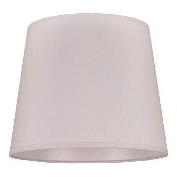 Duolla - Abajur para candeeiro de mesa CLASSIC M E27 diâmetro 24 cm branco