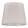 Duolla - Abajur para candeeiro de mesa CLASSIC M E27 diâmetro 24 cm branco