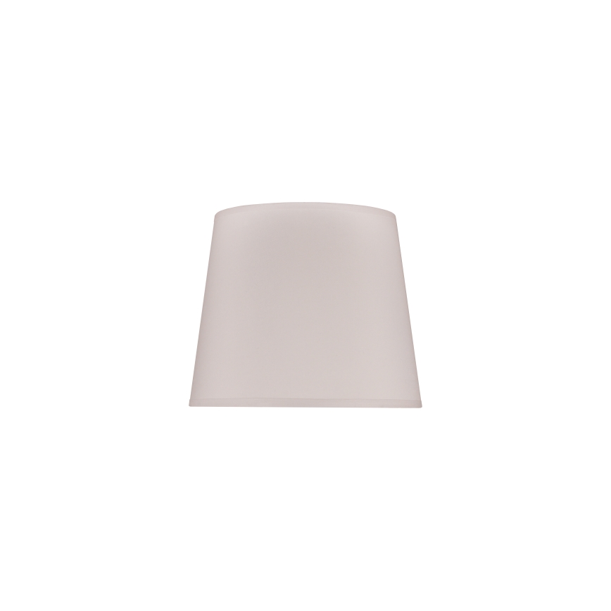 Duolla - Abajur para candeeiro de mesa CLASSIC M E27 diâmetro 24 cm branco