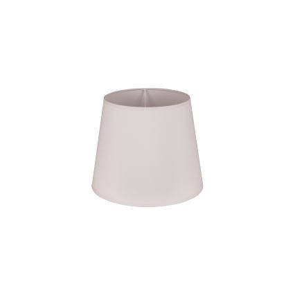 Duolla - Abajur para candeeiro de mesa CLASSIC M E27 diâmetro 24 cm branco
