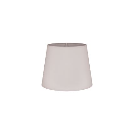 Duolla - Abajur para candeeiro de mesa CLASSIC M E27 diâmetro 24 cm branco