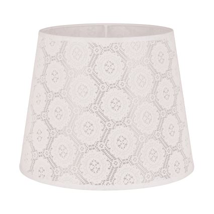 Duolla - Abajur para candeeiro de mesa CLASSIC M E27 diâmetro 24 cm branco