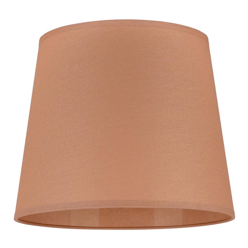 Duolla - Abajur para candeeiro de mesa CLASSIC M E27 diâmetro 24 cm castanho