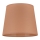 Duolla - Abajur para candeeiro de mesa CLASSIC M E27 diâmetro 24 cm castanho