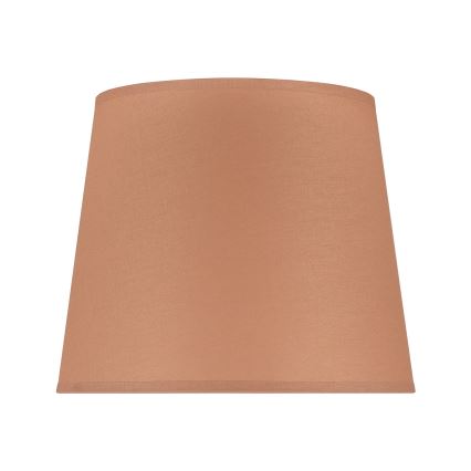 Duolla - Abajur para candeeiro de mesa CLASSIC M E27 diâmetro 24 cm castanho