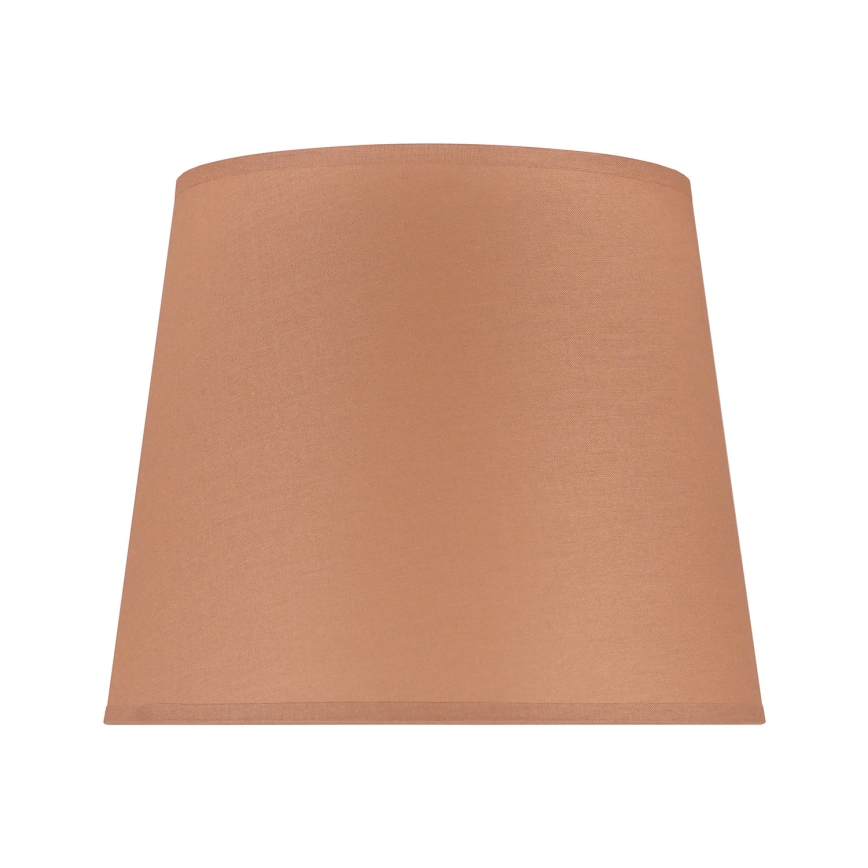 Duolla - Abajur para candeeiro de mesa CLASSIC M E27 diâmetro 24 cm castanho