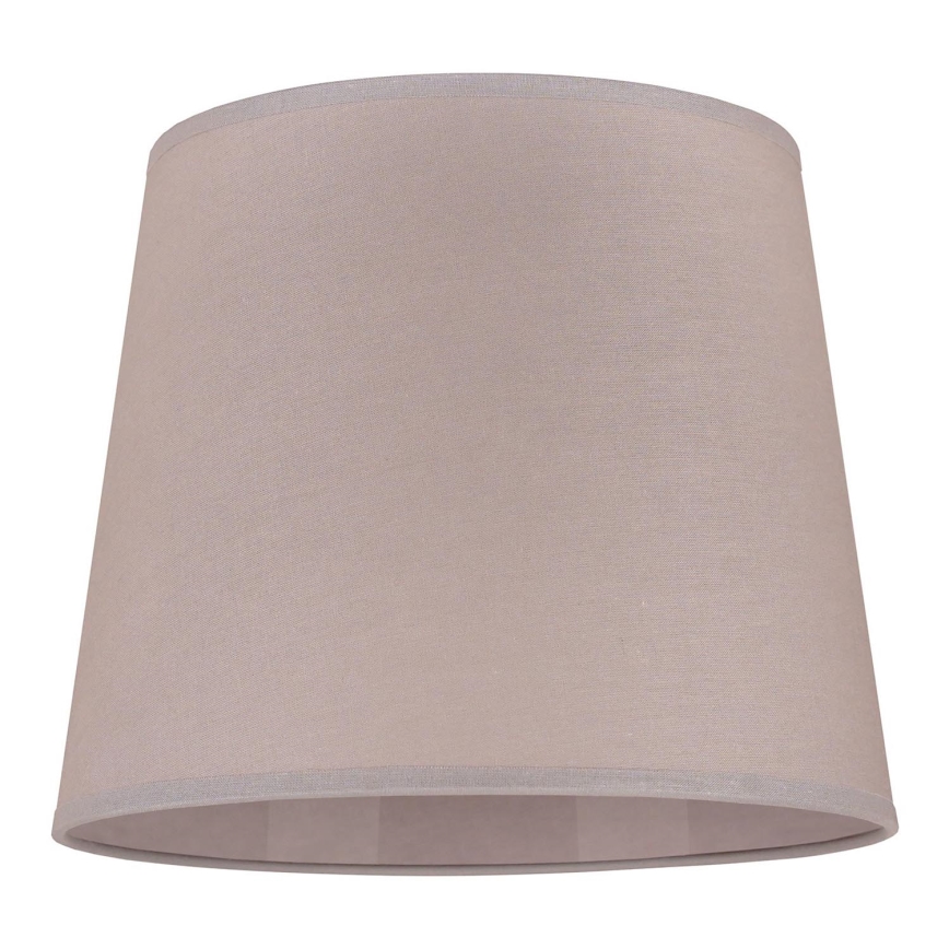 Duolla - Abajur para candeeiro de mesa CLASSIC M E27 diâmetro 24 cm cinzento