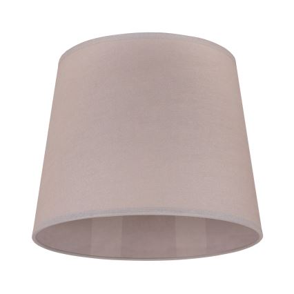 Duolla - Abajur para candeeiro de mesa CLASSIC M E27 diâmetro 24 cm cinzento