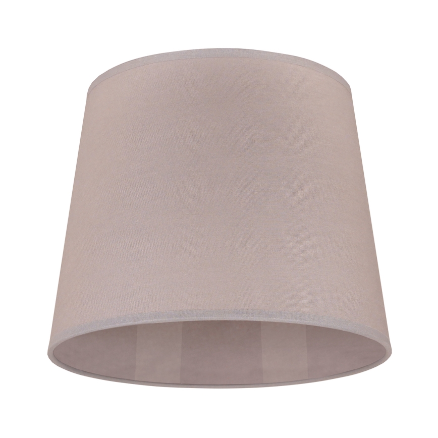 Duolla - Abajur para candeeiro de mesa CLASSIC M E27 diâmetro 24 cm cinzento